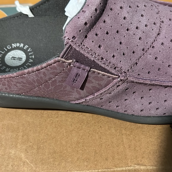 ‼️SOLD‼️🛍️2225 NWT Revitalign Orthotic Memory Foam Suede Mules - Siesta Dahlia - Picture 7 of 11
